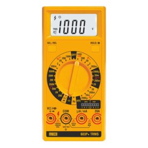 3½ digits 2000 counts manual ranging digital multimeter trms
